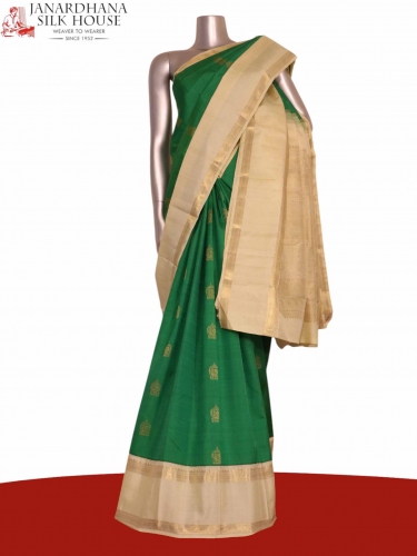 Pure Handloom Kanjeevaram Silk Saree